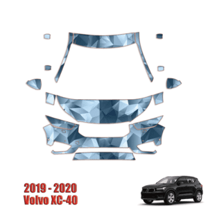 2019 – 2022 Volvo XC40 Precut Paint Protection PPF Kit – Partial front