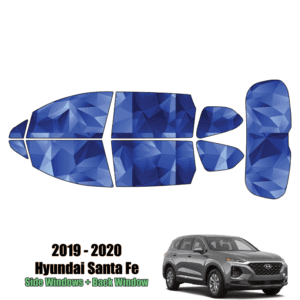 2019 – 2020 Hyundai Santa Fe – Full SUV Precut Window Tint Kit Automotive Window Film)