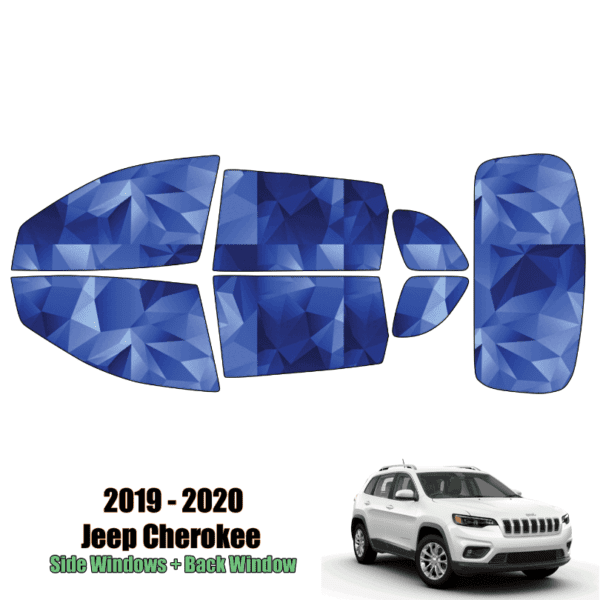 2019 – 2023 Jeep Cherokee – Full SUV Precut Window Tint Kit Automotive Window Film