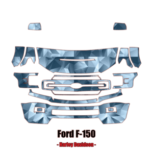 2019 – 2020 Ford F-150 Harley Davidson Paint Protection Kit (PPF) – Partial Front