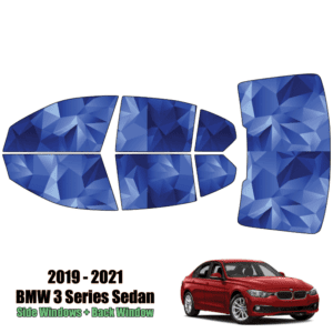 2019 – 2022 BMW 3 Series – Full Sedan Precut Window Tint Kit Automotive Window Film