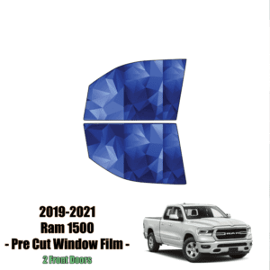 2019 – 2021 RAM 1500 – 2 Front Windows Precut Window Tint Kit Automotive Window Film