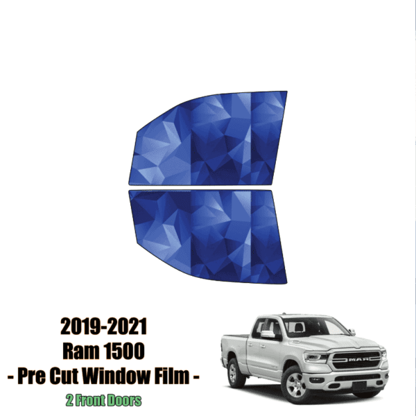 2019 – 2023 RAM 1500 – 2 Front Windows Precut Window Tint Kit Automotive Window Film