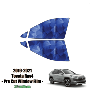2019 – 2022 Toyota RAV4 – 2 Front Windows Precut Window Tint Kit Automotive Window Film