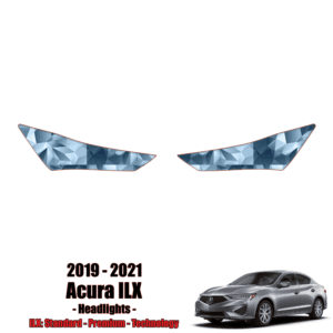 2019 – 2022 Acura ILX – Standard, Premium, Technology Precut Paint Protection Kit (PPF) – Headlights