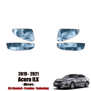2019 – 2022 Acura ILX – Precut Paint Protection Kit (PPF) Mirrors