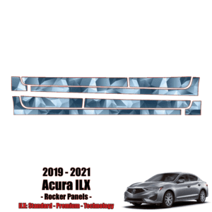 2019 – 2022 Acura ILX – Standard, Premium, Technology – Precut Paint Protection Kit – Rocker Panels