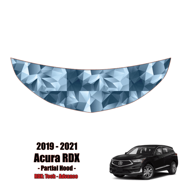 2019 – 2021 Acura RDX – Tech, Advance Precut Paint Protection Kit (PPF) – Partial Hood