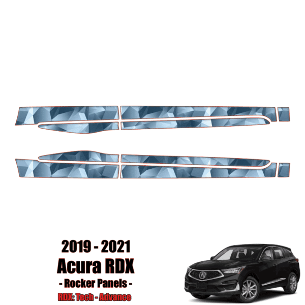2019 – 2021 Acura RDX -Tech, Advance Precut Paint Protection Kit (PPF) – Rocker Panels