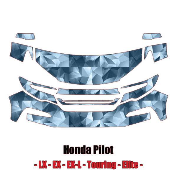 2019 – 2022 Honda Pilot Pre-Cut Paint Protection Kit (PPF) Partial Front
