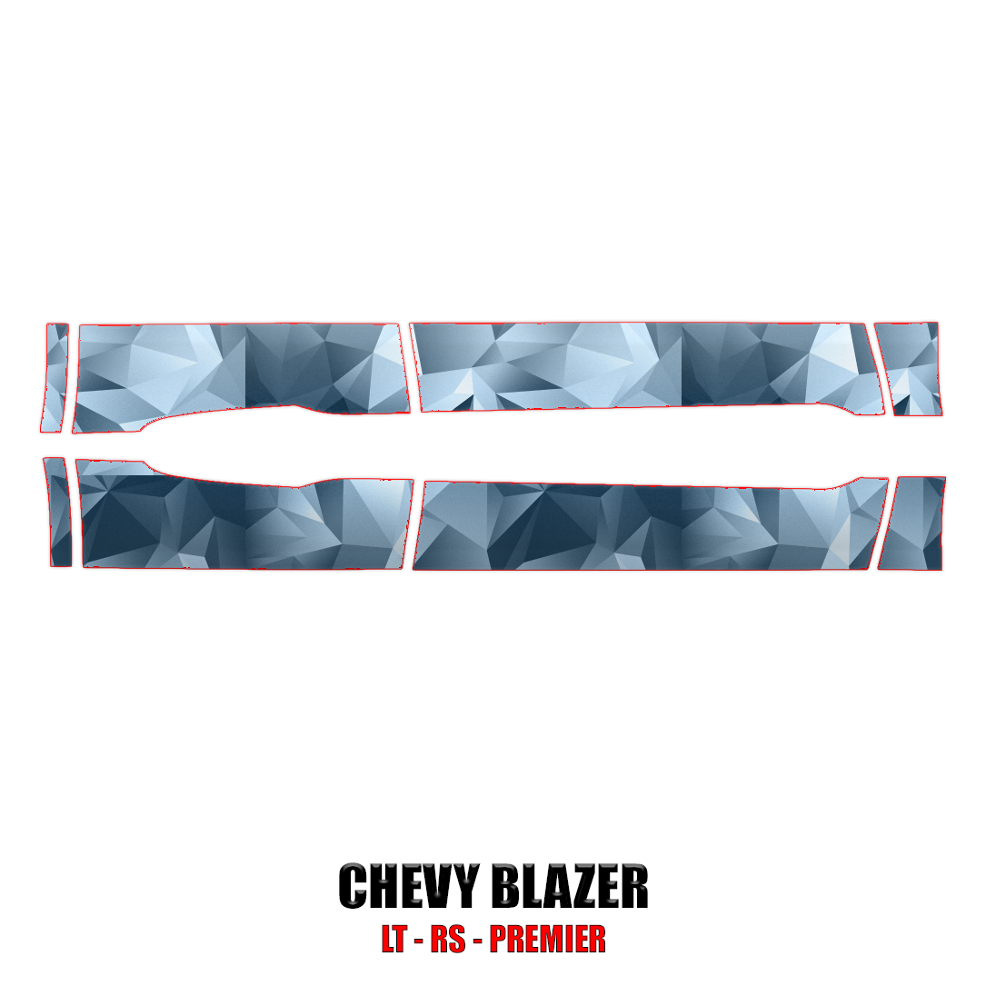 2019-2024 Chevrolet Blazer Precut Paint Protection Kit – Rocker Panels
