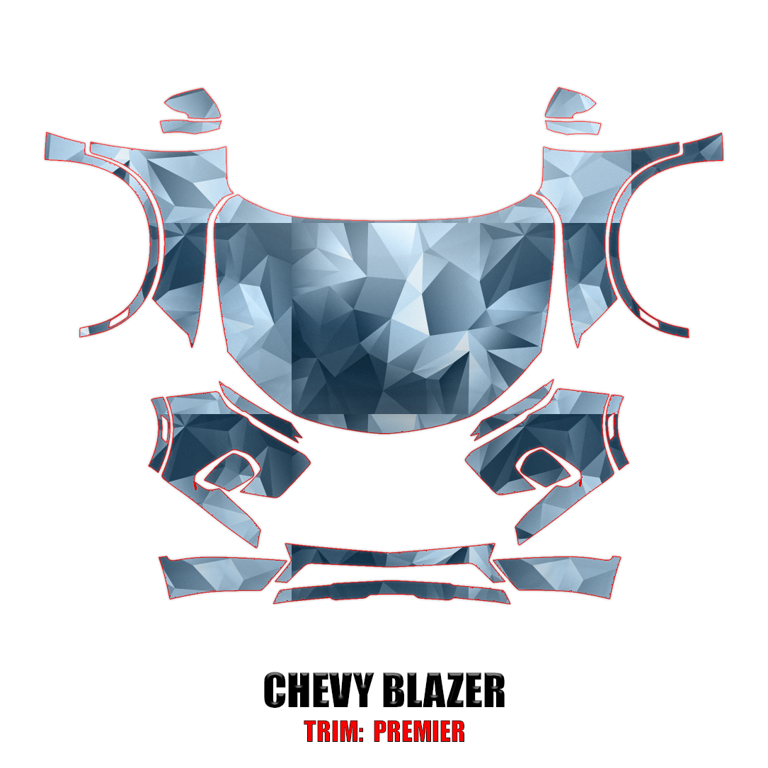 2019-2024 Chevrolet Blazer PREMIER Precut Paint Protection Kit – Full Front