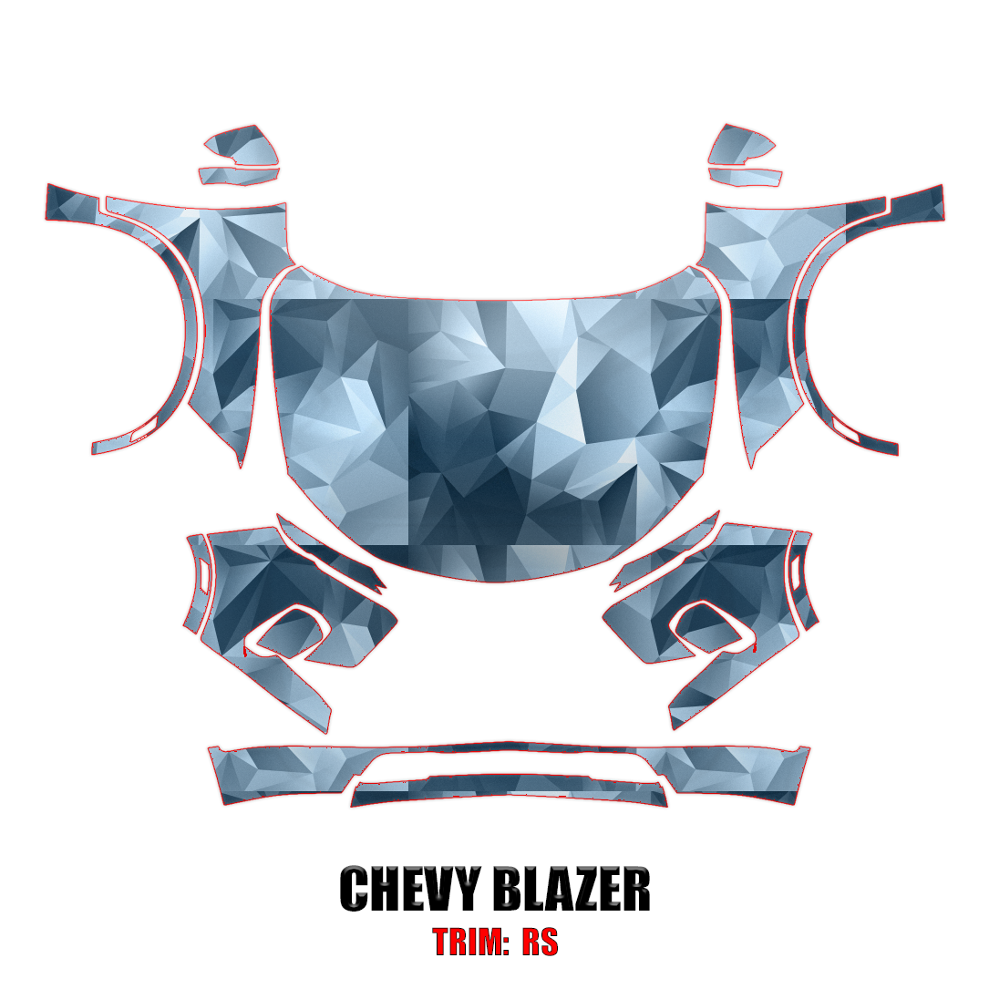 2019-2024 Chevrolet Blazer RS Precut Paint Protection Kit – Full Front