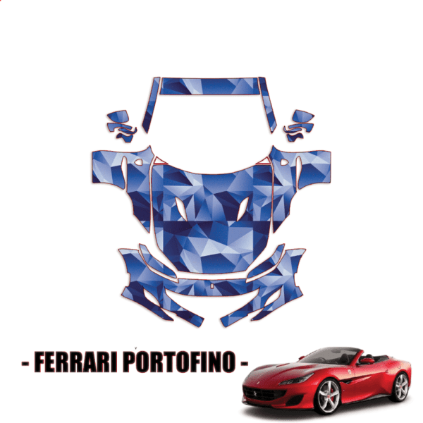 2019-2023 Ferrari Portofino Pre Cut Paint Protection Kit – Full Front