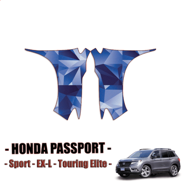 2019 -2021 Honda Passport – Precut Paint Protection Kit – Full Front Fenders