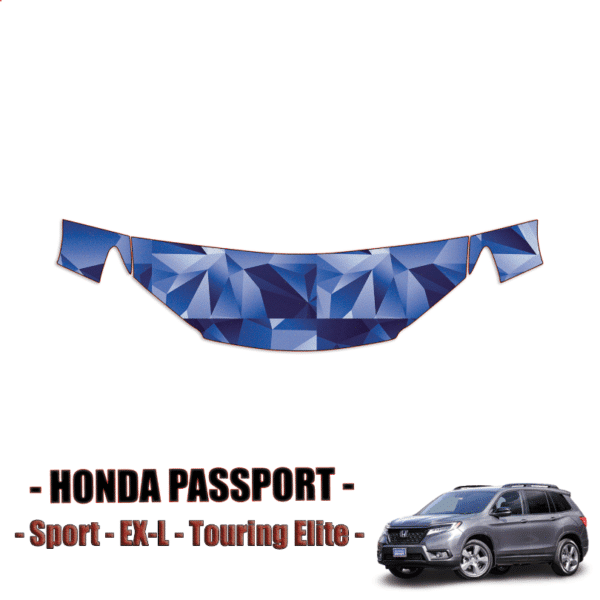 2019 -2021 Honda Passport Precut Paint Protection Partial Hood + Fenders