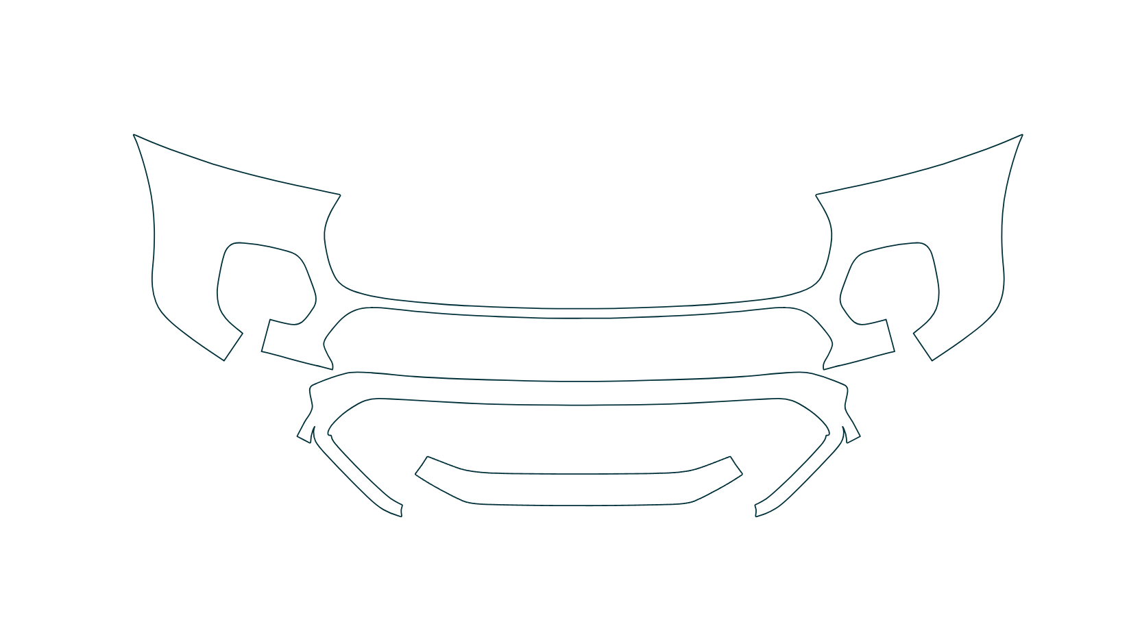 2019 Mini Cooper Front Bumper STEK