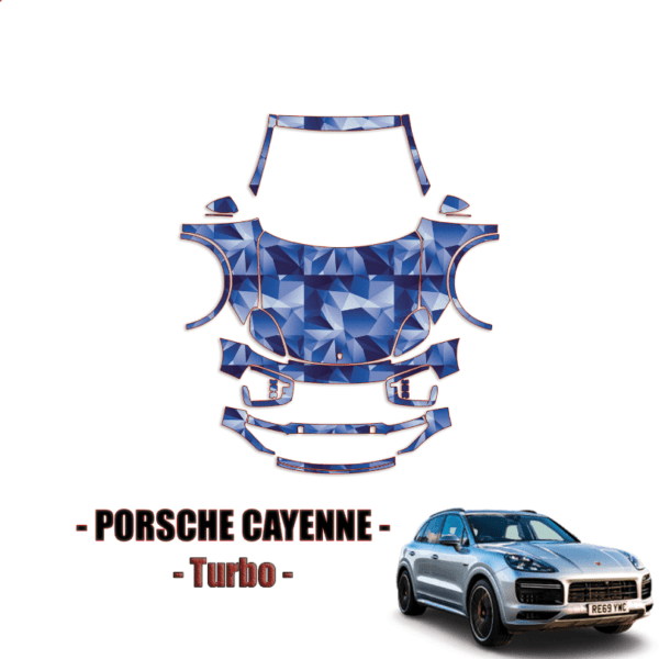 2019-2023 Porsche Cayenne -Turbo Pre Cut Paint Protection Kit – Full Front