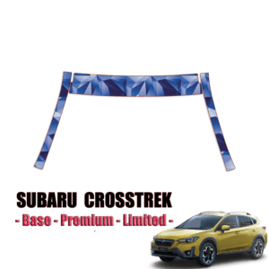 2021-2023 Subaru Crosstrek – Base Precut Paint Protection Kit  A Pillars+Rooftop