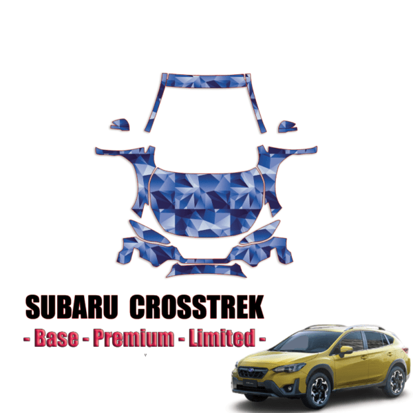 2021-2023 Subaru Crosstrek Precut Paint Protection (PPF) Kit Full Front