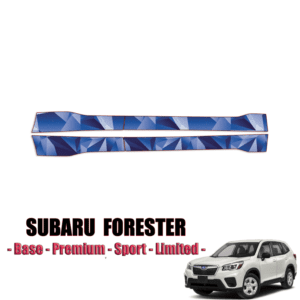 2019 – 2021 Subaru Forester Precut Paint Protection Kit-Rocker Panels