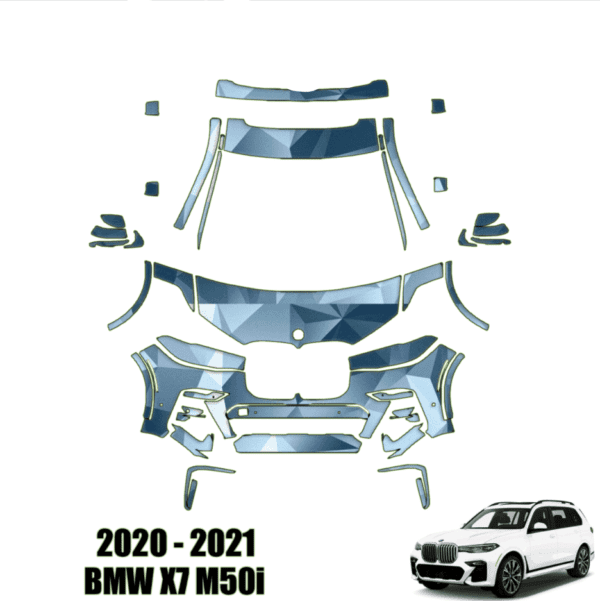 2020 – 2021 BMW X3 M Base, Competition – Paint Protection Kit – Partial Front + A Pillars + Rooftop