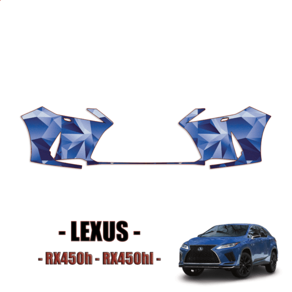 2020-2022 Lexus RX450h Paint Protection Kit (PPF) – Front Bumper