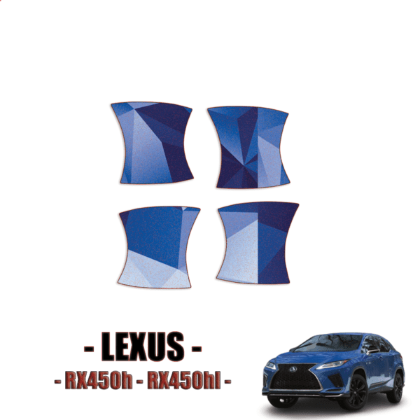 2020-2022 Lexus RX 450h Precut Paint Protection Kit (PPF) – Door Cups