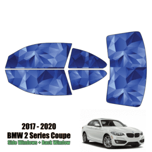 2020 – 2022 BMW 2 Series Grand Coupe – Full Coupe Precut Window Tint Kit Automotive Window Film