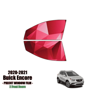 2019 – 2021 Buick Encore – 2 Front Windows Precut Window Tint Kit Automotive Window Film