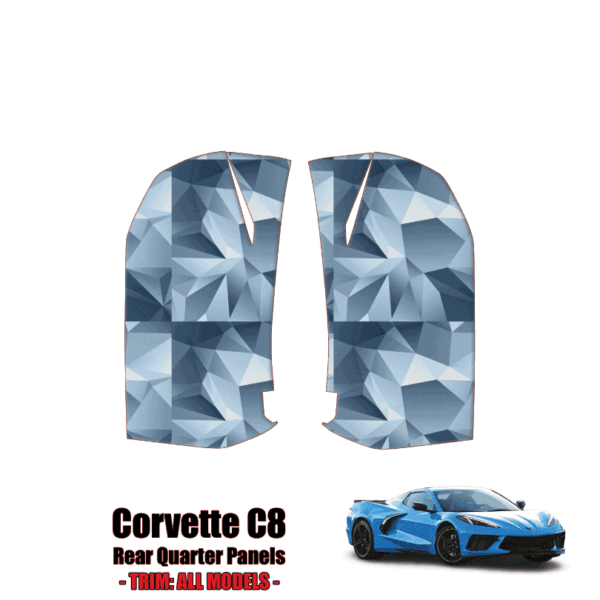 2020-2023 Chevy Corvette C8 PPF Precut Paint Protection Kit Full Doors