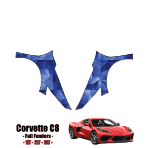 2020-2021 Chevy Corvette C8 Precut Paint Protection Kit (PPF) Full Fenders
