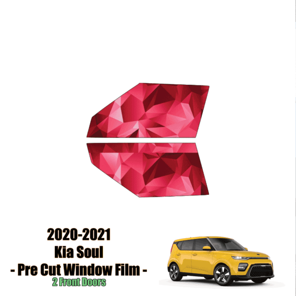 2020 – 2021 Kia Soul – 2 Front Windows Precut Window Tint Kit Automotive Window Film