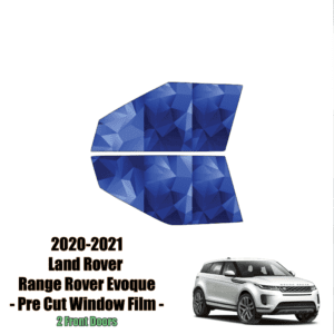 2020 – 2023 Land Rover Range Rover Evoque – 2 Front Windows Precut Window Tint Kit Automotive Window Film