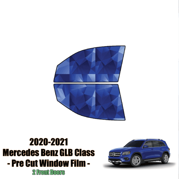 2020 – 2024 Mercedes Benz GLB Class – 2 Front Windows Precut Window Tint Kit Automotive Window Film