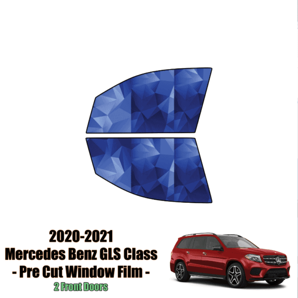 2020 – 2024 Mercedes Benz GLS Class – 2 Front Windows Precut Window Tint Kit Automotive Window Film