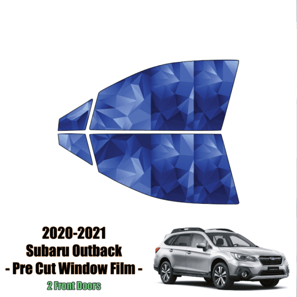 2020 – 2021 Subaru Outback – 2 Front Windows Precut Window Tint Kit Automotive Window Film