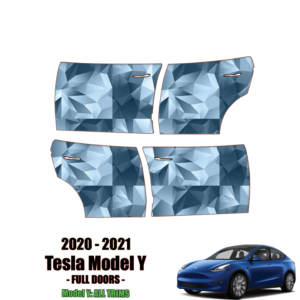 2020 – 2023 Tesla Model Y Paint Protection PPF Kit – Full 4 Doors