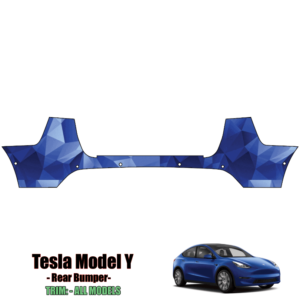 2020 – 2022 Tesla Model Y – Precut Paint Protection Kit (PPF) Rear Bumper