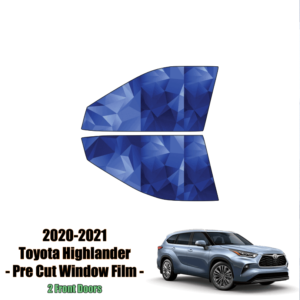 2020 – 2023 Toyota Highlander – 2 Front Windows Precut Window Tint Kit Automotive Window Film