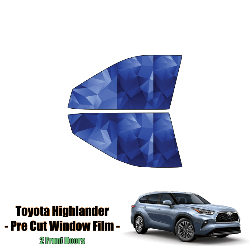 2020-2024 Toyota Highlander Precut Window Tint Kit – 2 Front Windows