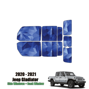 2020 – 2023 Jeep Gladiator – Full Truck Precut Window Tint Kit Automotive Window Film