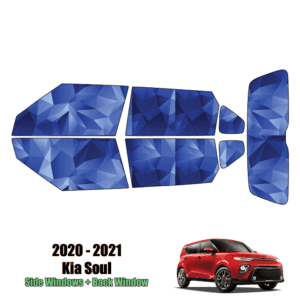 2020 – 2021 Kia Soul – Full Hatchback Precut Window Tint Kit Automotive Window Film