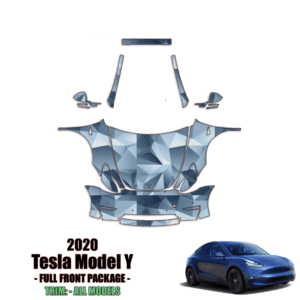 2020 – 2022 Tesla Model Y Precut Paint Protection Kit – Full Front Kit