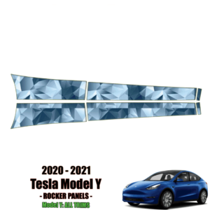 2020 – 2023 Tesla Model Y Precut Paint Protection PPF Kit – Rocker Panels