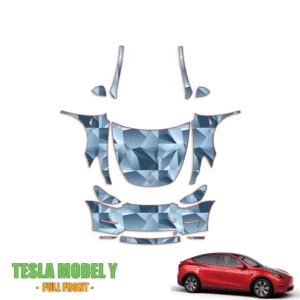 2020 – 2022 Tesla Model Y Paint Protection Kit Full Front – Design 2