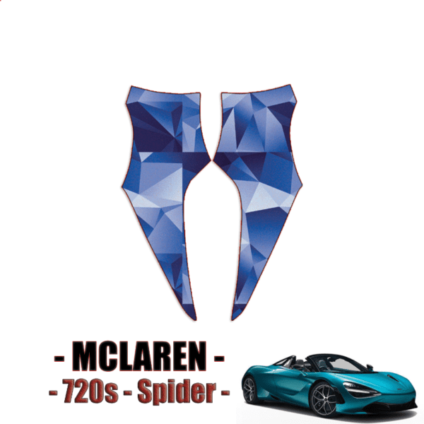2019 – 2023 Mclaren 720S Spider Precut Paint Protection Kit – Full Front Fenders