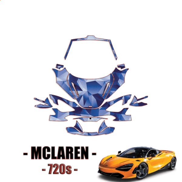 2017-2023 McLaren 720S Pre Cut Paint Protection Kit – Full Front