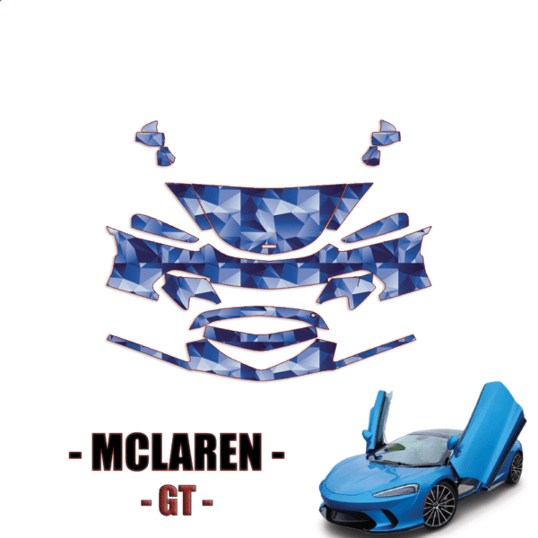 2020-2022 McLaren GT Precut Paint Protection Kit – Partial Front