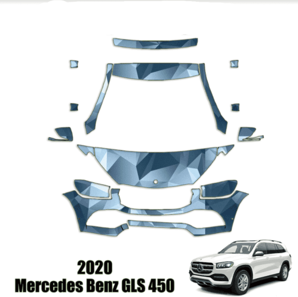 2020-2023 Mercedes-Benz GLS 450 – Precut Paint Protection Kit (PPF) Partial Front